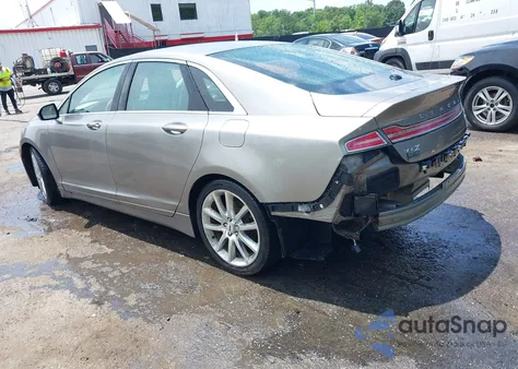 2016 Lincoln Mkz из США, поврежденный, VIN 3LN6L2J97GR617086